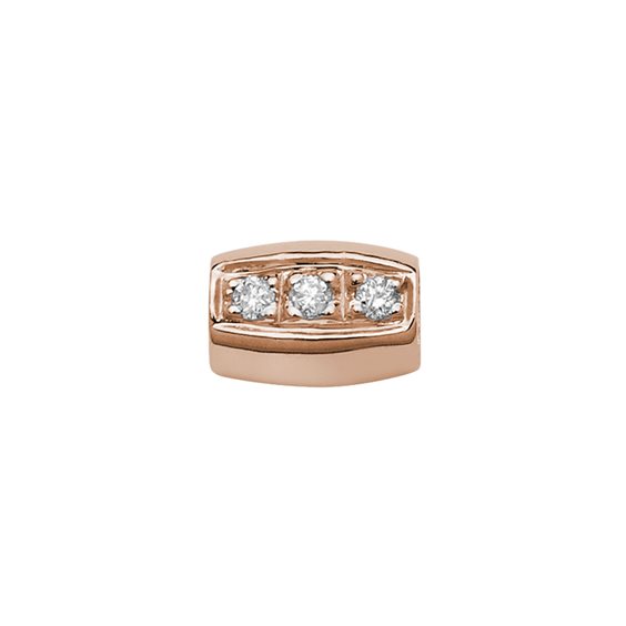 Charm Elements Femme PIETRE PREZIOSE in Or rosé Diamante 0.01 Ct DCHF7858.001 - DCHF7858.001